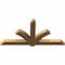 Ekena Millwork Redmond Smooth Timber Gable Bracket, Western Red Cedar, 72"W x 36"H x 3 1/2"D x 5 1/2"F, 12/12 Pitch GBW072X36X0406RED00SWR - alternate 2